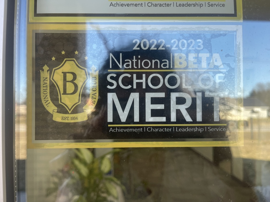 22-23 National BETA School of MERIT!